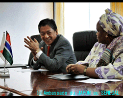 Signature ceremony for Food Aid